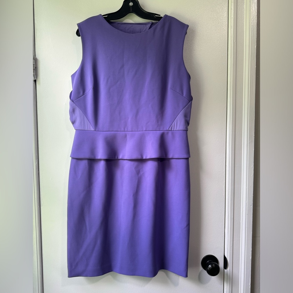 Alberta Ferretti Women’s Vintage Sleeveless Mini Purple Dress Size 12